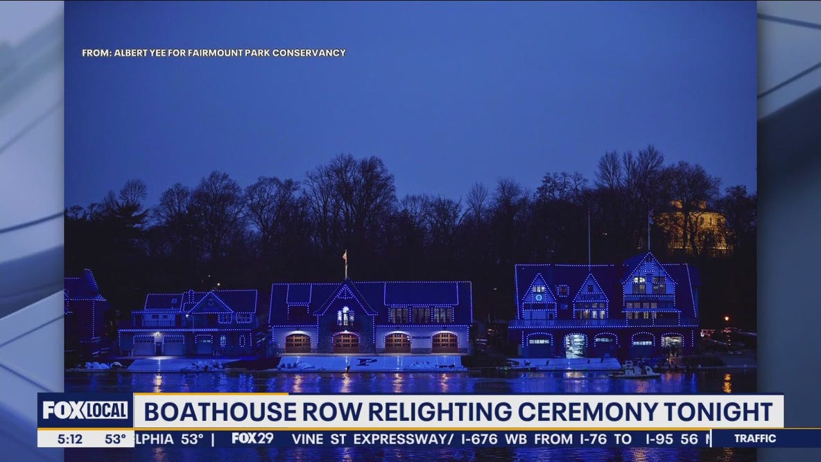 Boathouse Row relighting ceremony kicks off Thursday night